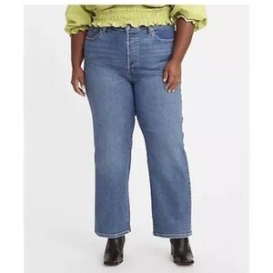 Levi's Women's Plus Size Ultra-High Rise Ribcage Straight Jeans -  20W